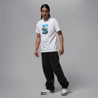 Nike Jordan Brand мужские футболка цвет белый