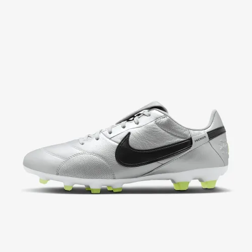 NikePremier 3 Firm-Ground футбольні бутси колір сірий
