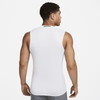 Nike Pro мужские Dri-FIT Slim Sleeveless Top цвет белый