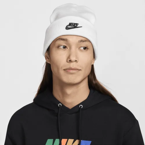 Nike Peak Futura Beanie колір білий