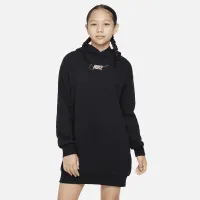 Nike Sportswear Club Fleece Big детские (Girls') Толстовка с капюшоном Костюм цвет черный