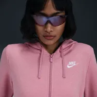Nike Sportswear Club Fleece женская Full-Zip Толстовка с капюшоном Pink