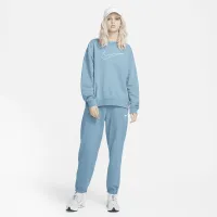 Nike Dri-FIT Get Fit женская круглый вырез свитшот синий