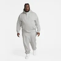 Nike Solo Swoosh чоловічі Fleece Pullover Толстовка з капюшоном колір сірий
