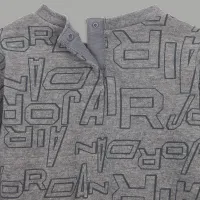 Nike Jordan Take Flight колір чорний and Gold Crew комплект Baby 2-Piece комплект колір сірий
