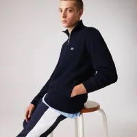 Кофта/футболка Lacoste SH1927-166 - Синя