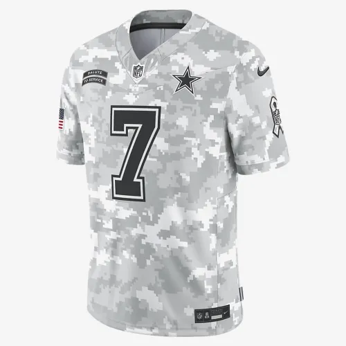 Trevon Diggs Dallas Cowboys Salute to Service чоловічі Nike Dri-FIT NFL Limited Jersey колір білий