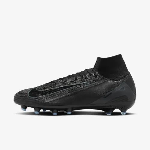 Nike Mercurial Superfly 10 Elite AG-Pro High-Top футбольні бутси колір чорний
