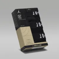 Nike Jordan Flight Dri-FIT Big детские Poly трусы (3 пары) цвет черный