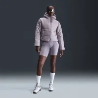 Nike Sportswear Classic женская Therma-FIT Loose Puffer Куртка цвет серый