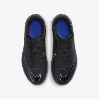 Nike Jr. Mercurial Vapor 15 Club Little/Big дитячі Indoor/Court Low-Top Soccer Кросівки колір чорний