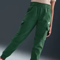 Nike Sportswear Club Fleece Big детские Cargo Pants цвет зеленый