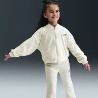 Nike Little дитячі 2-Piece Velour Flaколір червоний лосіни комплект колір коричневий