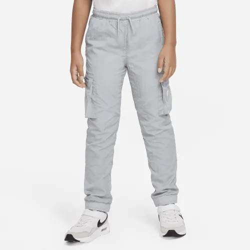 Nike Little детские Woven Cargo Pants цвет серый