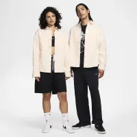 Nike SB Long-Sleeve Woven Skate Top колір коричневий