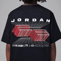 Nike Jordan Big детские Air Jordan 11 23 Grid футболка цвет черный
