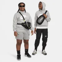 Nike Sportswear Club Fleece Big детские Толстовка с капюшоном (Extended Size) цвет серый