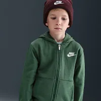 Nike Full-Zip Club набор Little Kids 2-Piece Толстовка с капюшоном набор цвет зеленый