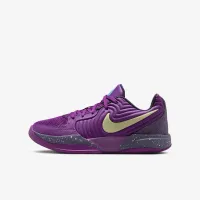 Nike Ja 2 Big дитячі баскетбольні Кросівки колір фіолетовий