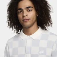 Nike Sportswear Club чоловічі Checkers Polo колір білий