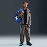 Nike Tech Big детские (для мальчиков) Woven Куртка цвет серый