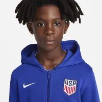 Nike U.S. Big дитячі Full-Zip Толстовка з капюшоном блакитний