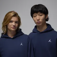 Nike Jordan Brooklyn Fleece мужские Pullover Толстовка с капюшоном синий