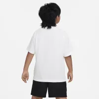 Nike Multi Big детские (для мальчиков) Dri-FIT Graphic тренировочные Top цвет белый
