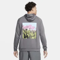 Nike чоловічі Dri-FIT Hooded Fitness Pullover колір сірий