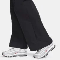 Nike Sportswear Everything Wovens женская Mid-Rise Open-Hem Pants цвет черный