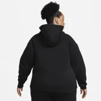 Nike Sportswear Tech Fleece Windrunner жіноча Full-Zip Толстовка з капюшоном (великі розміри) колір чорний