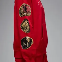 Nike Jordan Brooklyn Fleece женская Pullover Толстовка с капюшоном цвет красный
