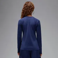 Nike Jordan Sport Double Threat женская Long-Sleeve Top синий