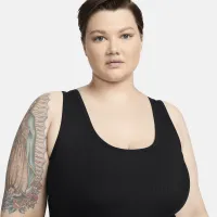 Nike One жіноча Dri-FIT Костюм (великі розміри) колір чорний