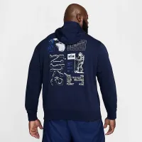 Nike Club чоловічі French Terry Толстовка з капюшоном блакитний