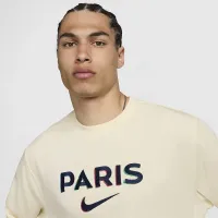 Paris Saint-Germain Club чоловічі Nike Soccer French Terry Crew-Neck світшот колір білий
