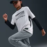 Nike Dri-FIT Multi Big детские (для мальчиков) Pants цвет серый