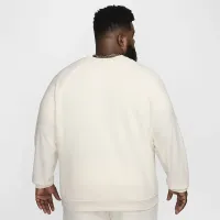 Nike Primary Fleece мужские Dri-FIT UV Performance Crew цвет коричневый