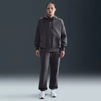 Nike Sportswear Phoenix Fleece жіноча оверсайз Pullover Толстовка з капюшоном колір сірий
