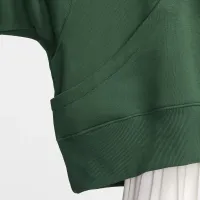 Nike Sportswear Phoenix Fleece женская Over-оверсайз Толстовка с капюшоном цвет зеленый