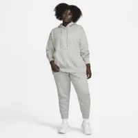 Nike Sportswear Phoenix Fleece жіноча оверсайз Pullover Толстовка з капюшоном (великі розміри) колір сірий