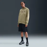 Nike Sportswear Phoenix Fleece женская оверсайз Pullover Толстовка с капюшоном цвет коричневый