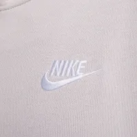 Nike Sportswear Club Fleece женская Pullover Толстовка с капюшоном цвет фиолетовый