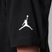Nike Jordan Big дитячі Graphic футболка колір чорний