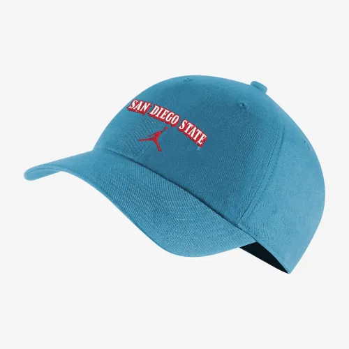 Nike San Diego State Heritage86 Jordan College Adjustable Cap колір зелений