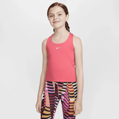 Nike Swoosh Big детские (Girls') Tank Sports Bra Pink