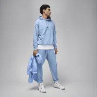 Nike Jordan Flight Fleece чоловічі Washed Pullover Толстовка з капюшоном блакитний