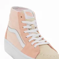 Кроссовки Vans Soft Suede SK8-Hi Tapeцвет красный Stackform VN0A5JMKBOD1 - Оранжевые