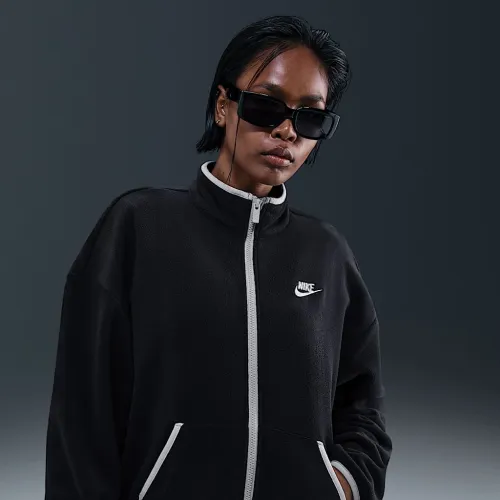 Nike Sportswear Club Fleece женская Loose Cozy Track Куртка цвет черный