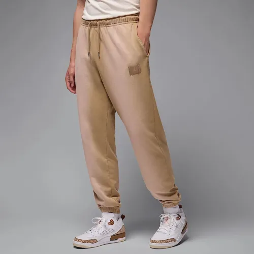Nike Jordan Flight Fleece чоловічі Pants колір коричневий